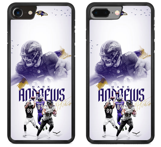 Mark Andrews Baltimore Ravens Signature Collage iPhone 8 | 8 Plus Case