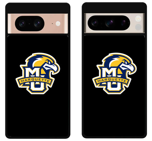 Marquette Golden Eagles Black Google Pixel 8 | 8 Pro Case