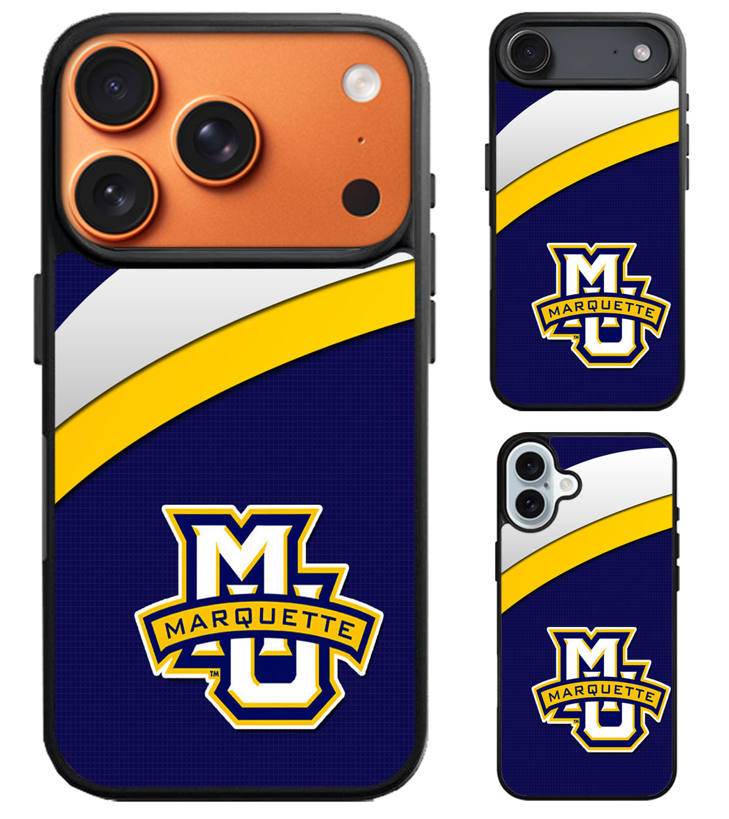 Marquette Golden Eagles Logo iPhone Air | iPhone 17 | 17 Pro | 17 Pro Max Case