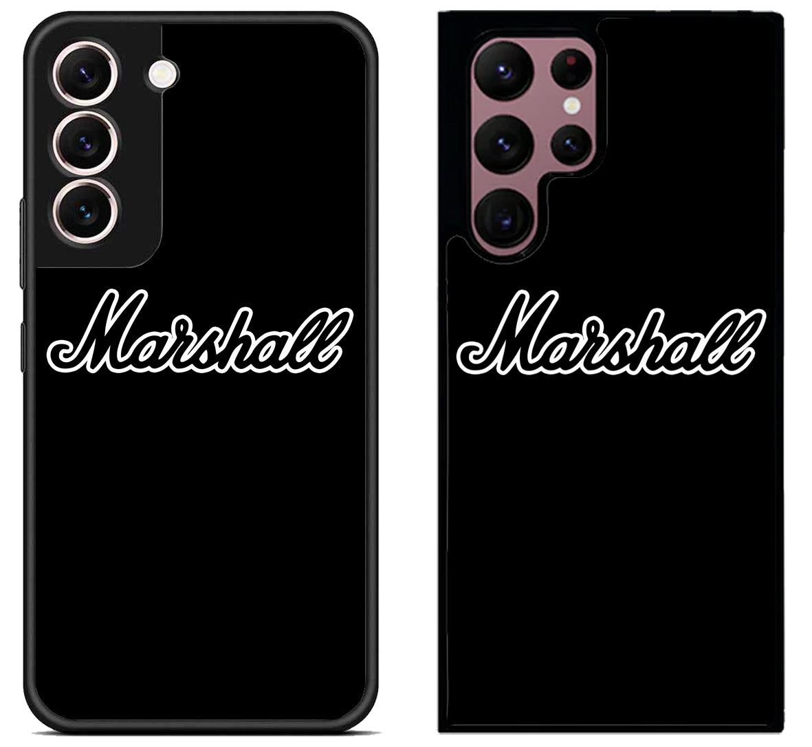 Marshall Black Logo Samsung Galaxy S22 | S22+ | S22 Ultra Case