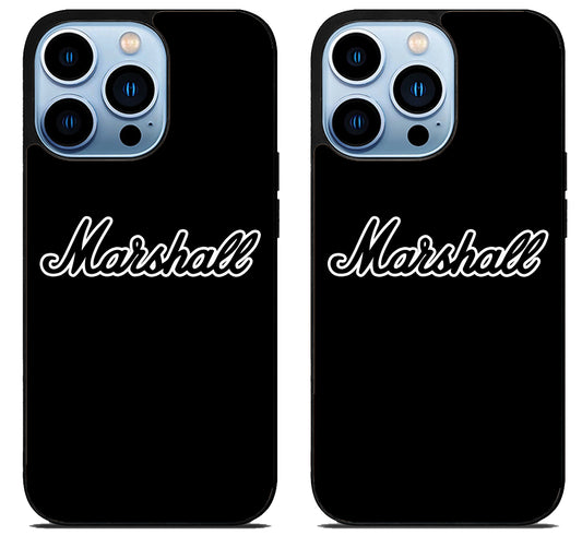 Marshall Black Logo iPhone 15 Pro | iPhone 15 Pro Max Case