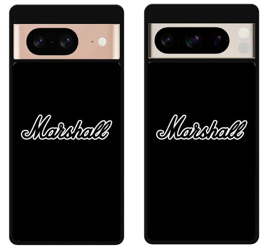 Marshall Black Logo Google Pixel 8 | 8 Pro Case