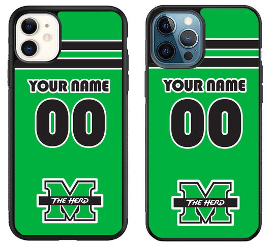 Custom Personalized Marshall Thundering Herd iPhone 11 | 11 Pro | 11 Pro Max Case