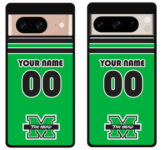 Custom Personalized Marshall Thundering Herd Google Pixel 8 | 8 Pro Case
