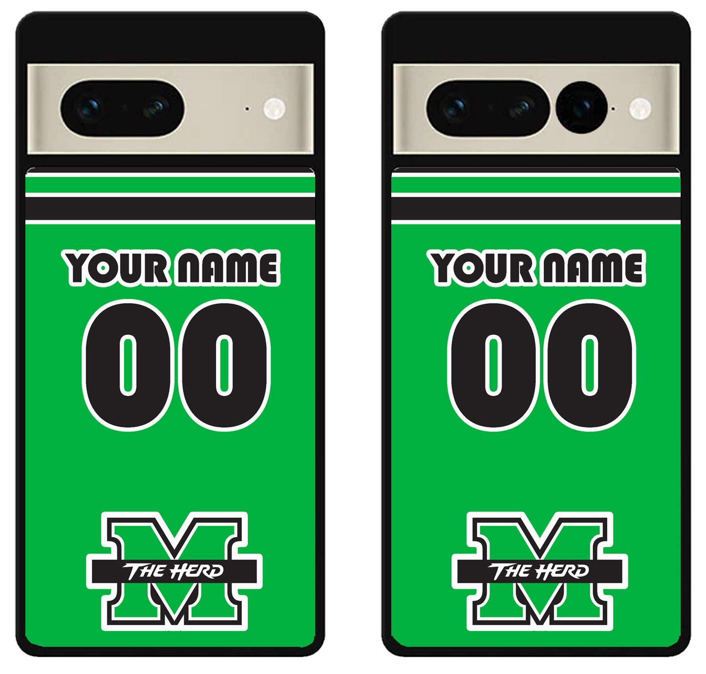 Custom Personalized Marshall Thundering Herd Google Pixel 7 | 7 Pro Case