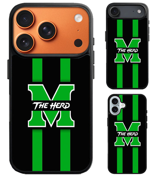 Marshall Thundering The Herd iPhone Air | iPhone 17 | 17 Pro | 17 Pro Max Case