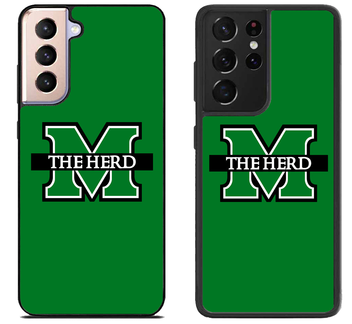 Marshall University Thundering Herd Logo Samsung Galaxy S21 | S21 FE | S21+ | S21 Ultra Case