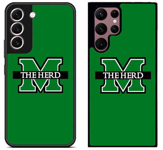 Marshall University Thundering Herd Logo Samsung Galaxy S22 | S22+ | S22 Ultra Case