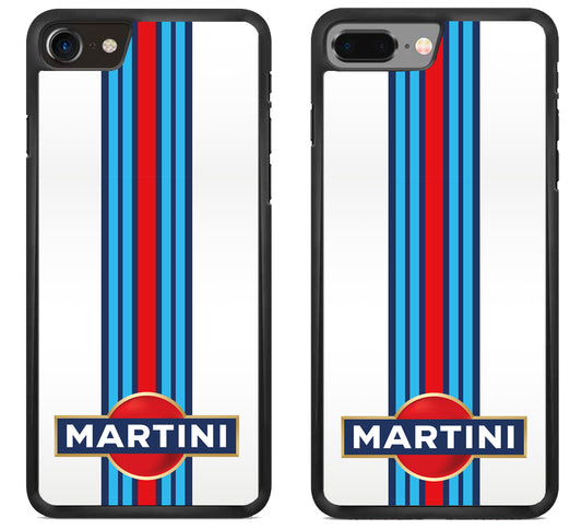 Martini racing Logo Striped iPhone 8 | 8 Plus Case