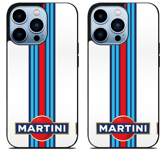 Martini racing Logo Stripe iPhone 15 Pro | iPhone 15 Pro Max Case