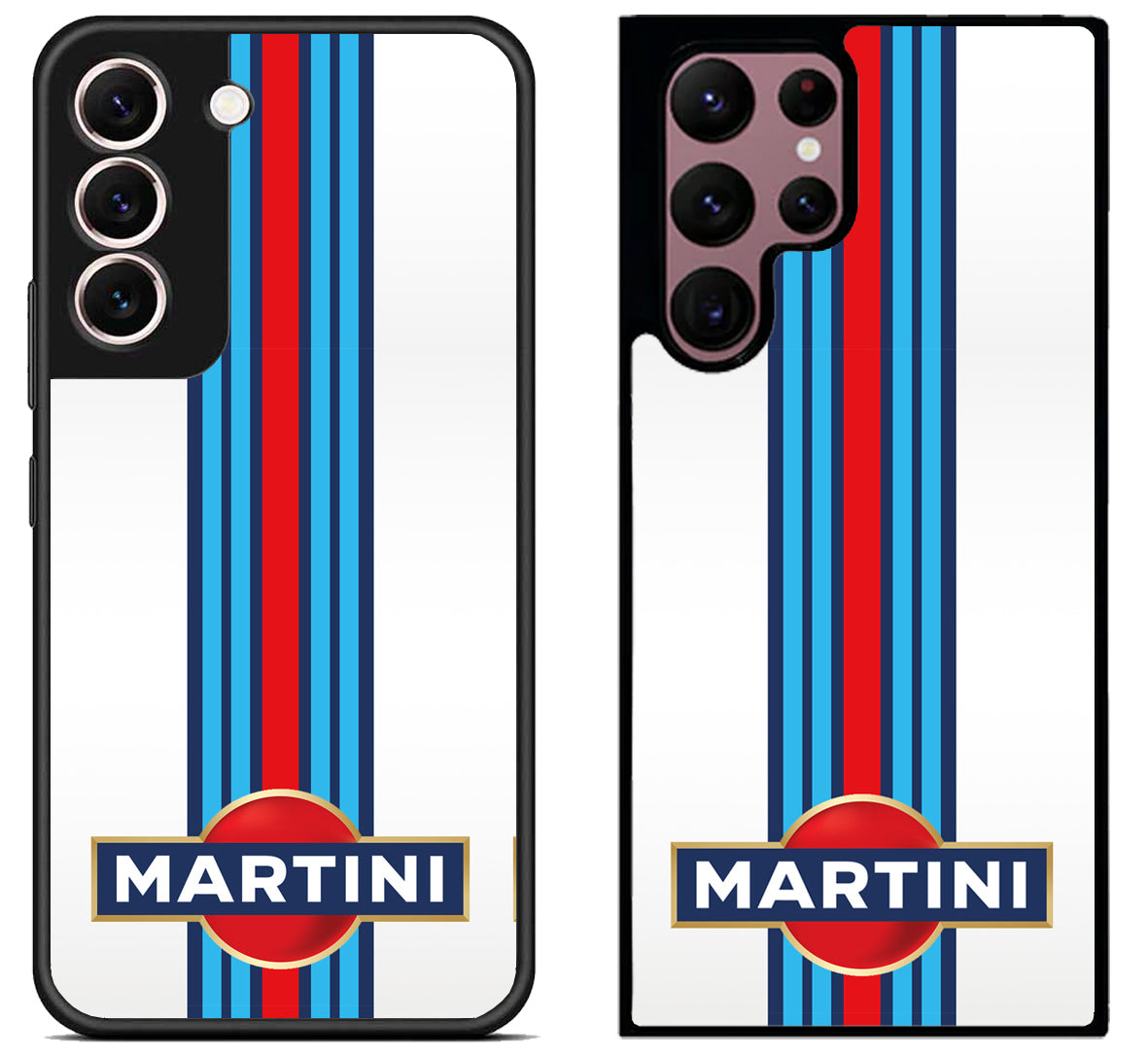 Martini racing Logo Striped Samsung Galaxy S22 | S22+ | S22 Ultra Case