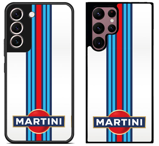 Martini racing Logo Striped Samsung Galaxy S22 | S22+ | S22 Ultra Case