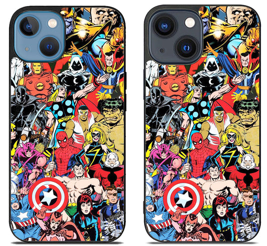 Marvel Avengers Comics iPhone 15 | iPhone 15 Plus Case