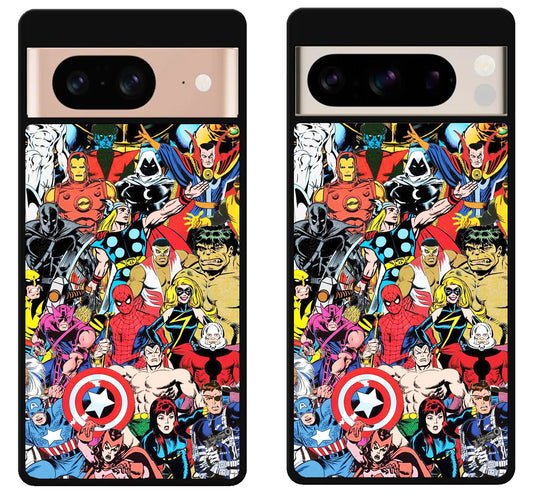 Marvel Avengers Comics Google Pixel 8 | 8 Pro Case