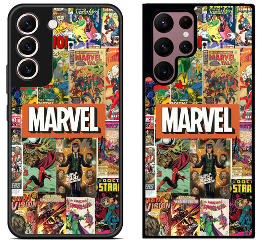 Marvel Collage Samsung Galaxy S22 | S22+ | S22 Ultra Case