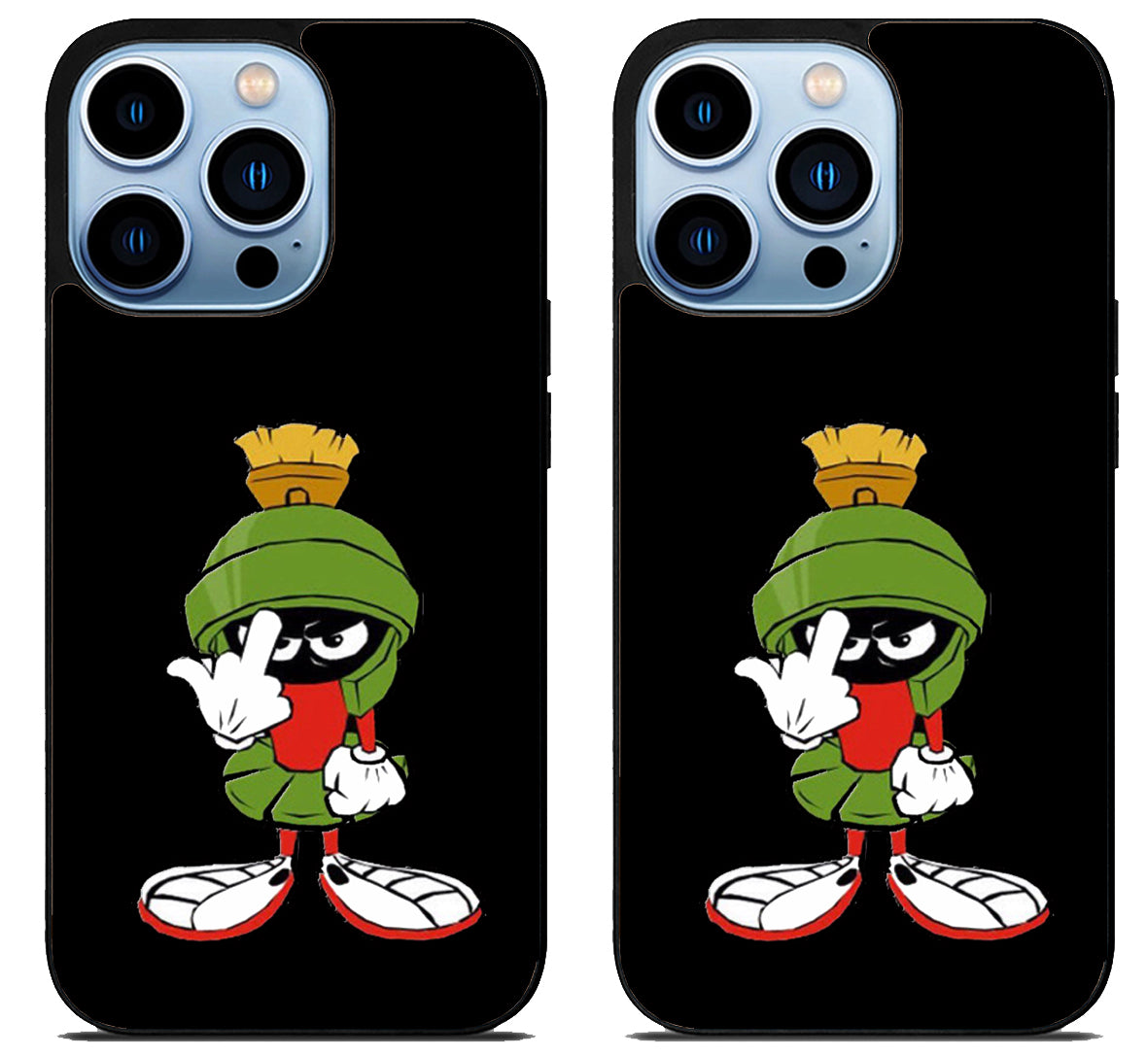 Marvin The Martian Black iPhone 15 Pro | iPhone 15 Pro Max Case