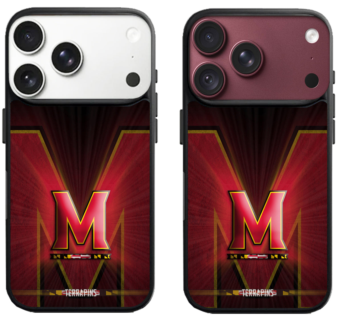Maryland Terrapins Background iPhone 18 Pro | 18 Pro Max Case