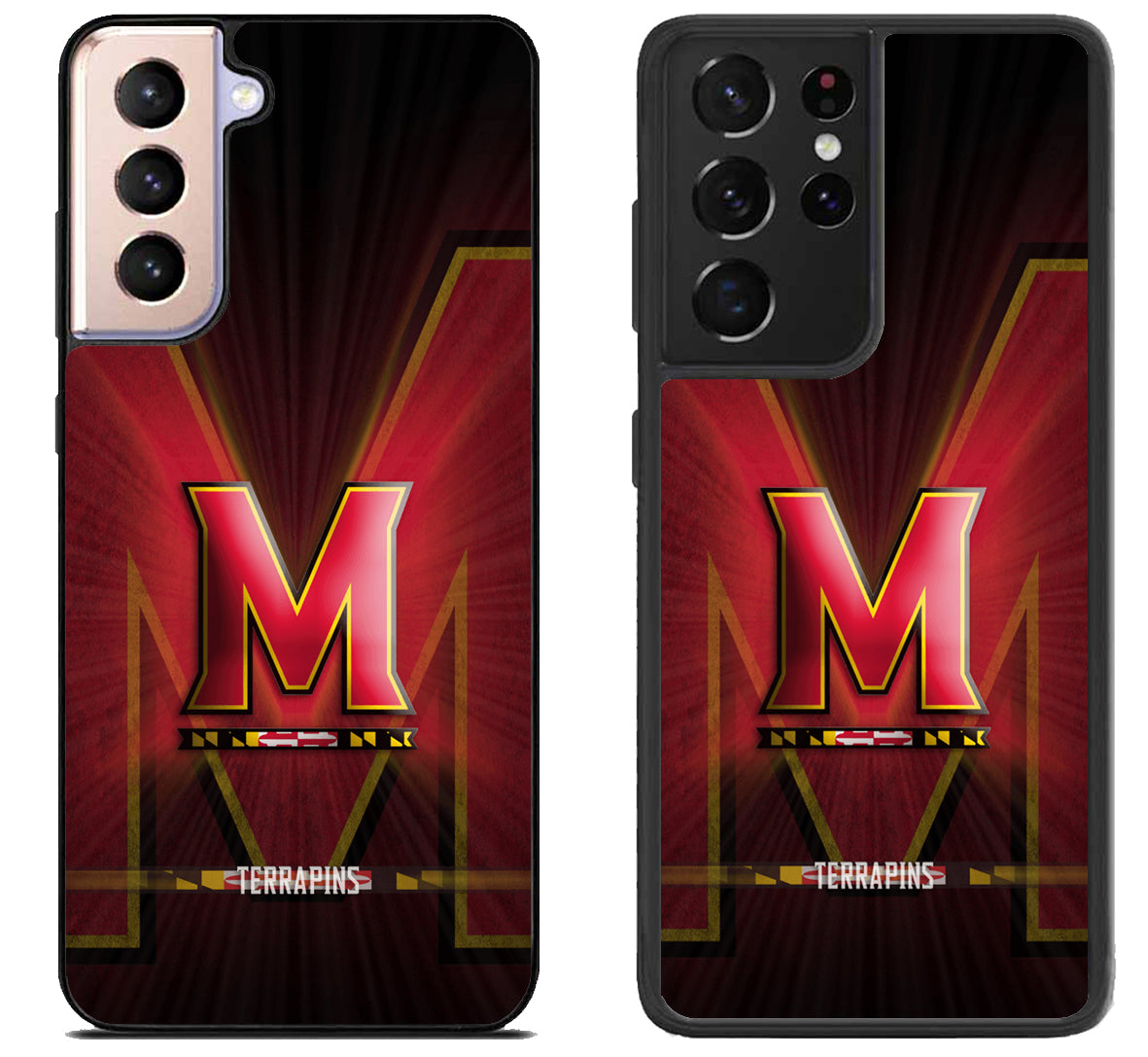Maryland Terrapins Background Samsung Galaxy S21 | S21 FE | S21+ | S21 Ultra Case