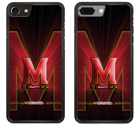 Maryland Terrapins Background iPhone 8 | 8 Plus Case
