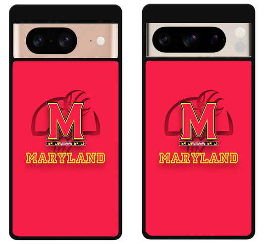 Maryland Terrapins Cover Google Pixel 8 | 8 Pro Case