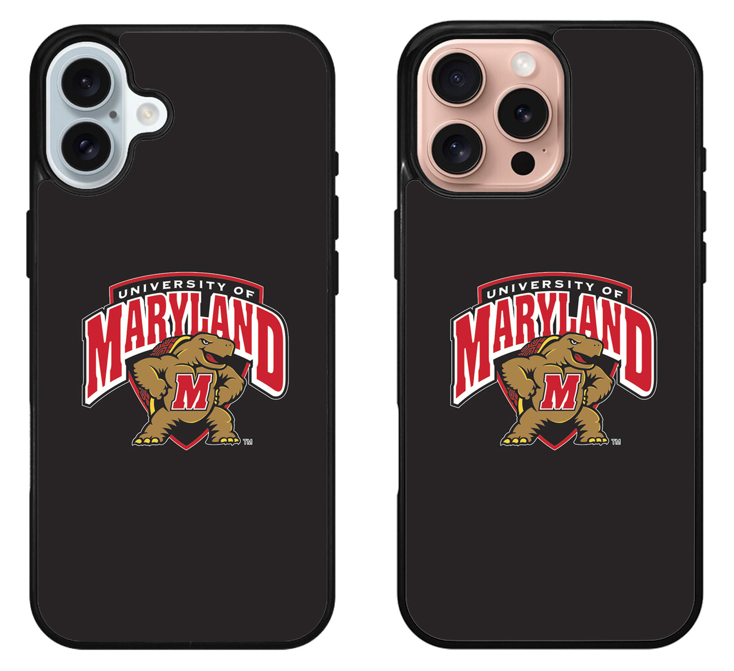 Maryland Terrapins Logo Cover iPhone 16 | 16 Plus | 16 Pro | 16 Pro Max Case