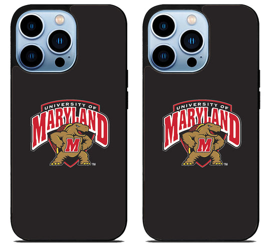 Maryland Terrapins Logo iPhone 15 Pro | iPhone 15 Pro Max Case