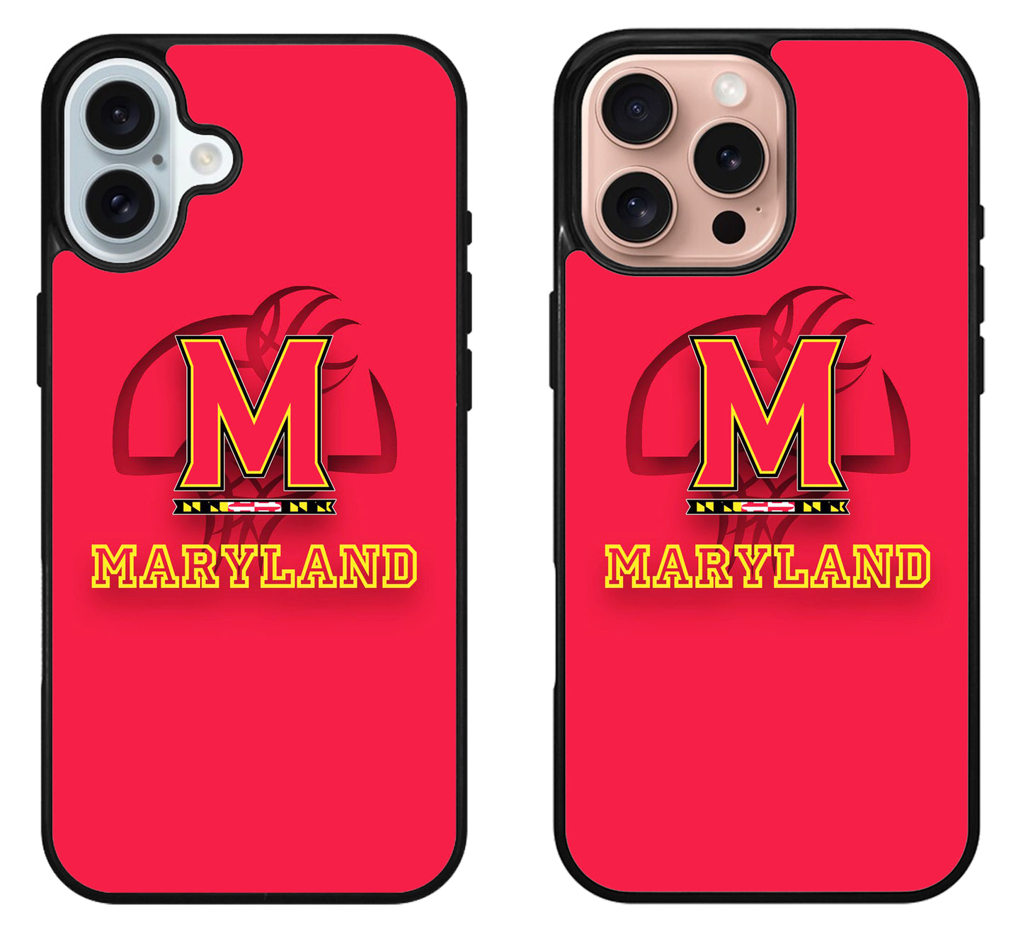 Maryland Terrapins Red iPhone 16 | 16 Plus | 16 Pro | 16 Pro Max Case