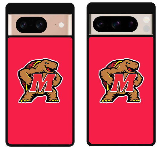 Maryland Terrapins Red Google Pixel 8 | 8 Pro Case