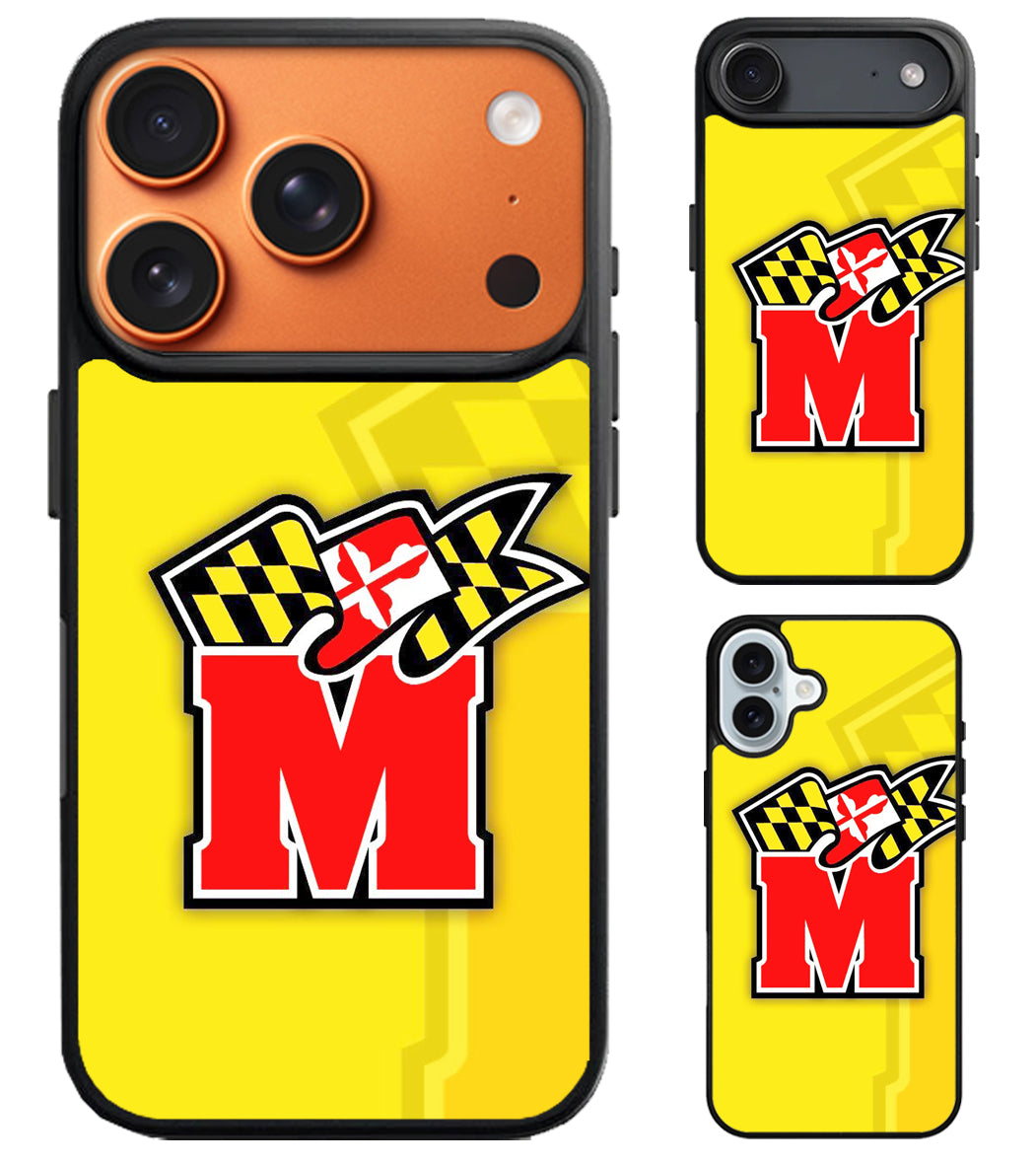 Maryland Terrapins Yellow iPhone Air | iPhone 17 | 17 Pro | 17 Pro Max Case