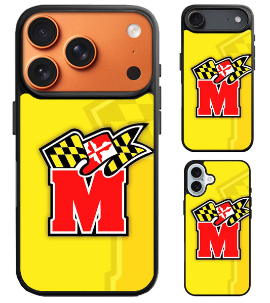 Maryland Terrapins Yellow iPhone Air | iPhone 17 | 17 Pro | 17 Pro Max Case