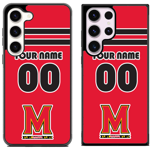 Custom Personalized Maryland Terrapins Samsung Galaxy S23 | S23+ | S23 Ultra Case