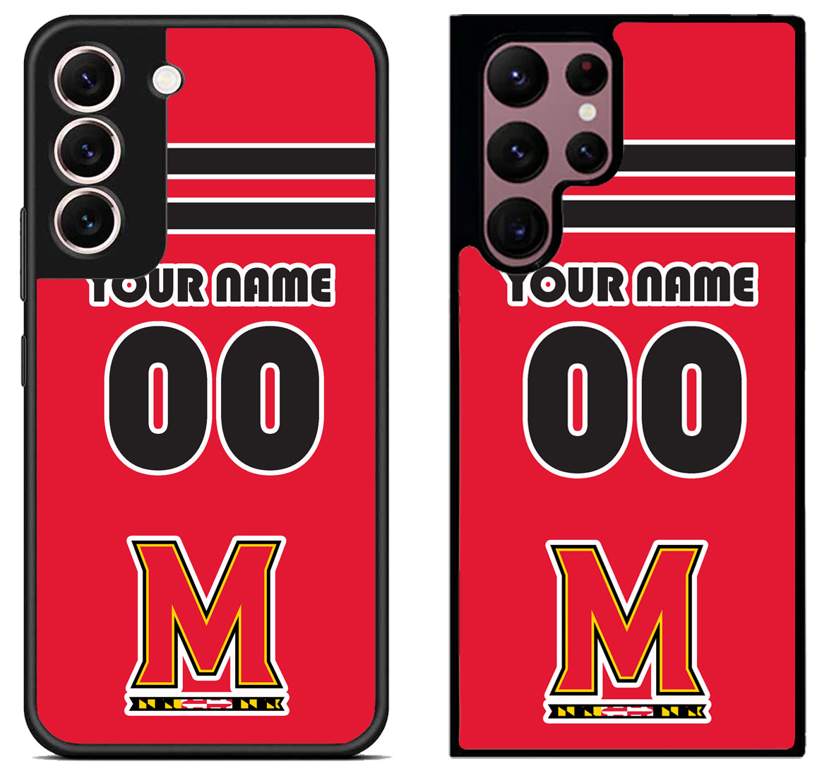 Custom Personalized Maryland Terrapins Samsung Galaxy S22 | S22+ | S22 Ultra Case