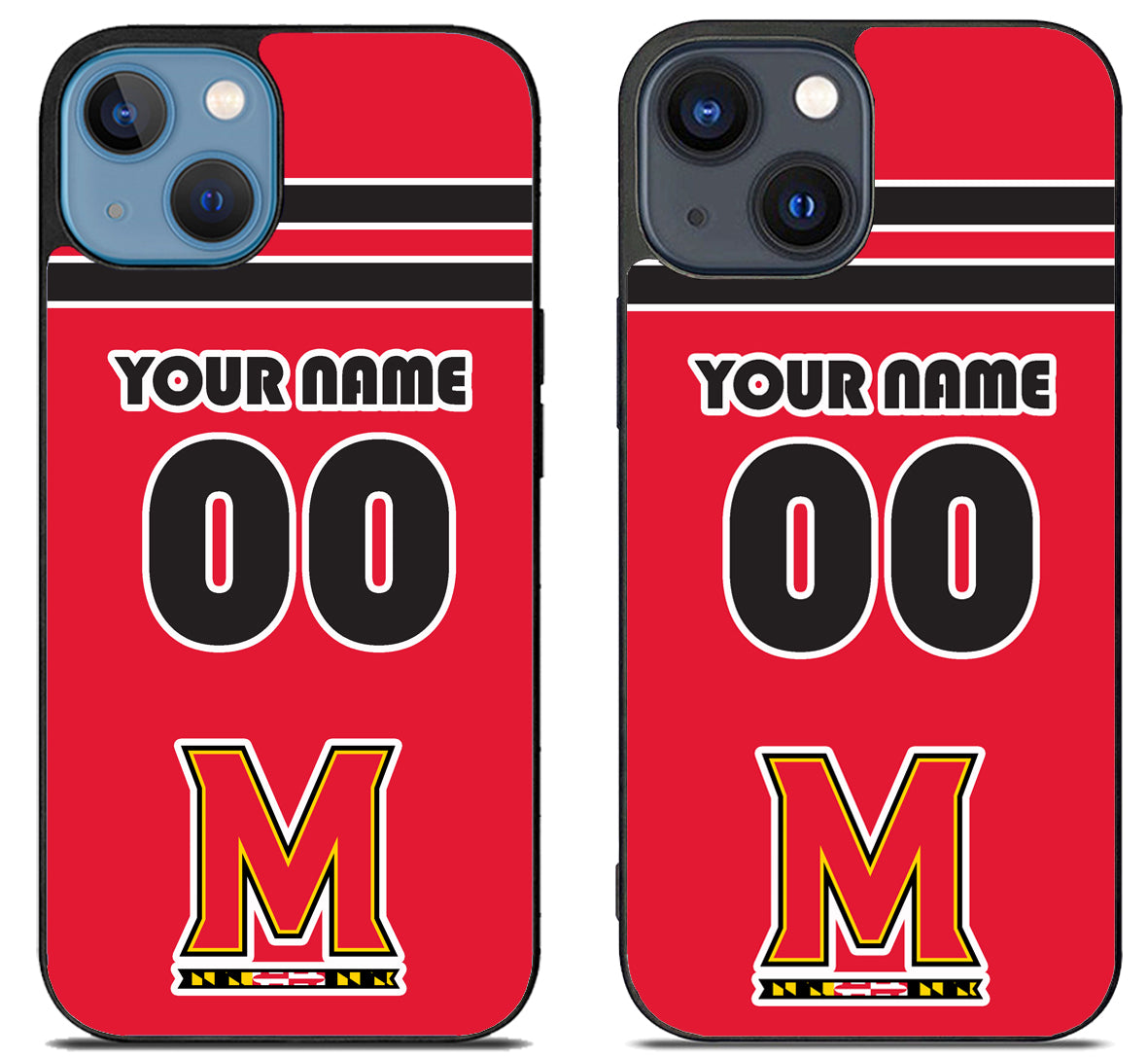 Custom Personalized Maryland Terrapins iPhone 15 | iPhone 15 Plus Case