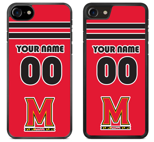 Custom Personalized Maryland Terrapins iPhone SE 2020 | iPhone SE 2022 Case