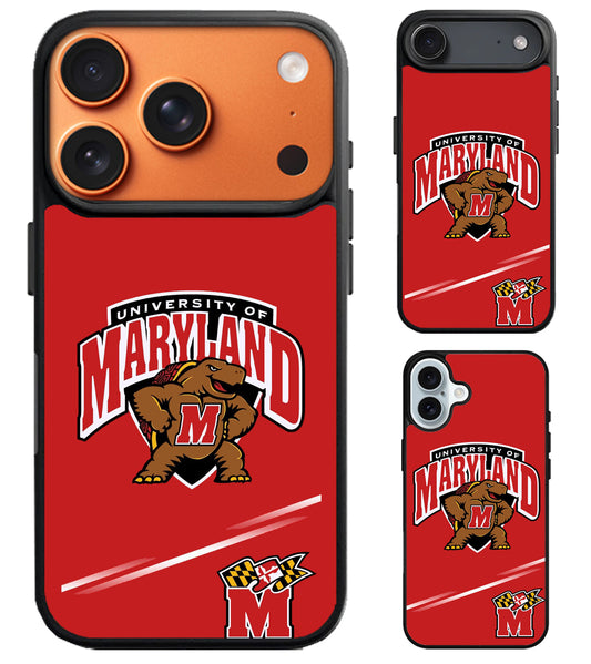 Maryland Terrapins iPhone Air | iPhone 17 | 17 Pro | 17 Pro Max Case