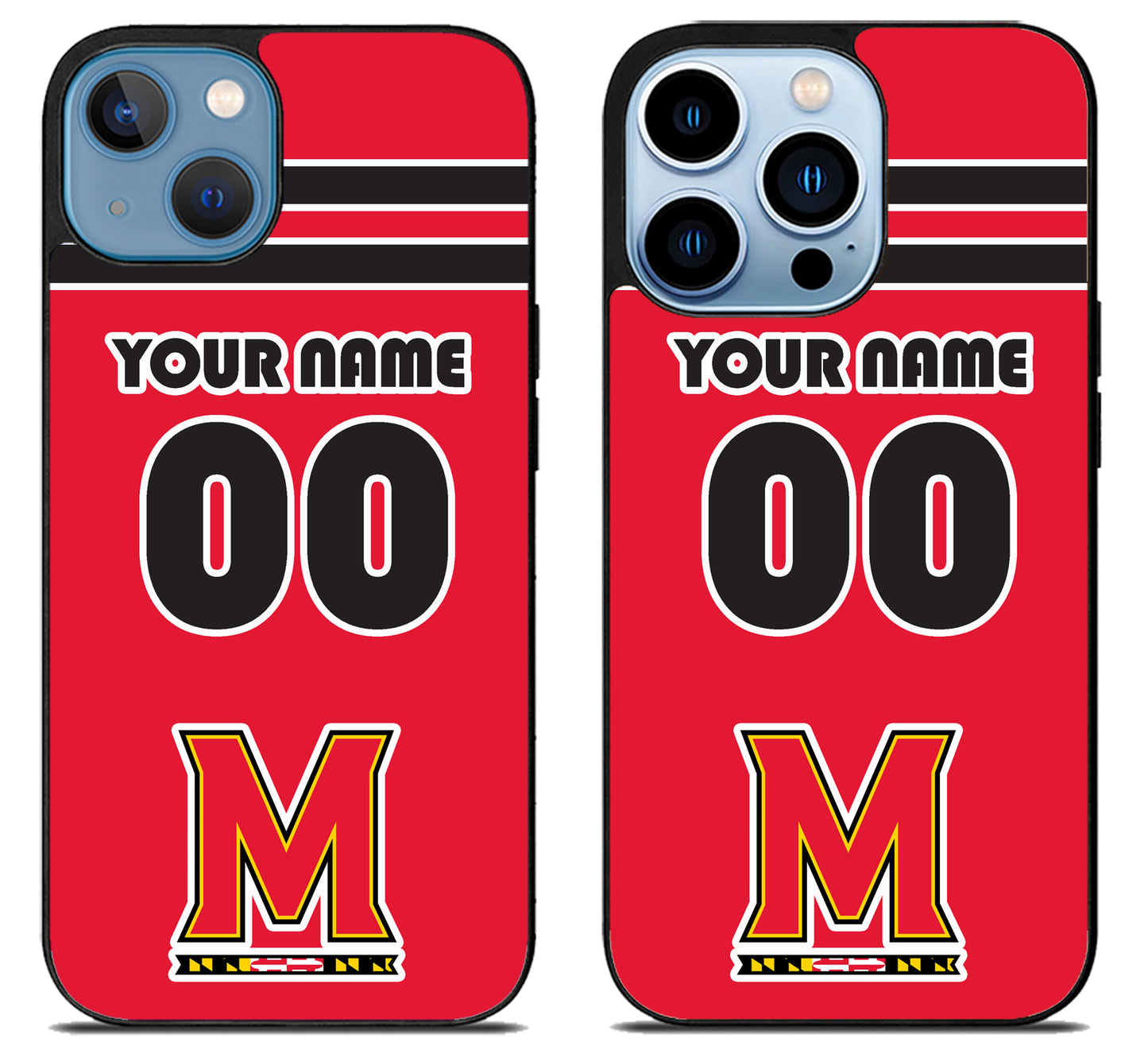 Custom Personalized Maryland Terrapins iPhone 13 | 13 Mini | 13 Pro | 13 Pro Max Case