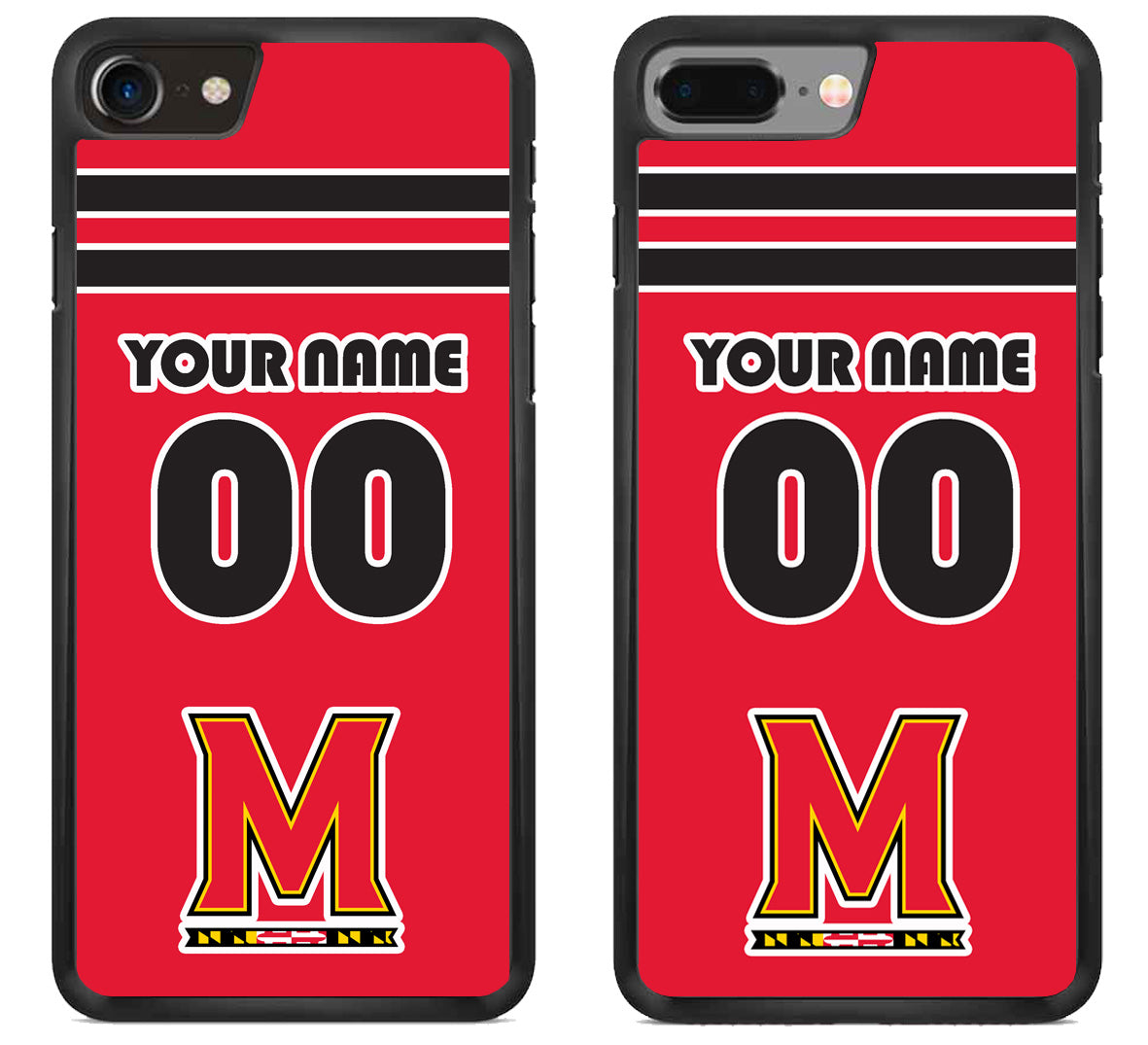 Custom Personalized Maryland Terrapins iPhone 8 | 8 Plus Case