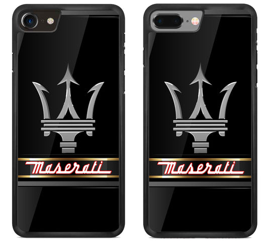 Maserati Black Metallic iPhone 8 | 8 Plus Case