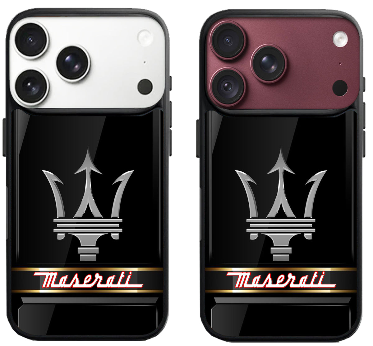 Maserati Black Metallic iPhone 18 Pro | 18 Pro Max Case
