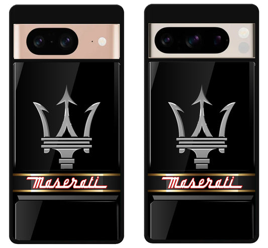 Maserati Black Metallic Google Pixel 8 | 8 Pro Case