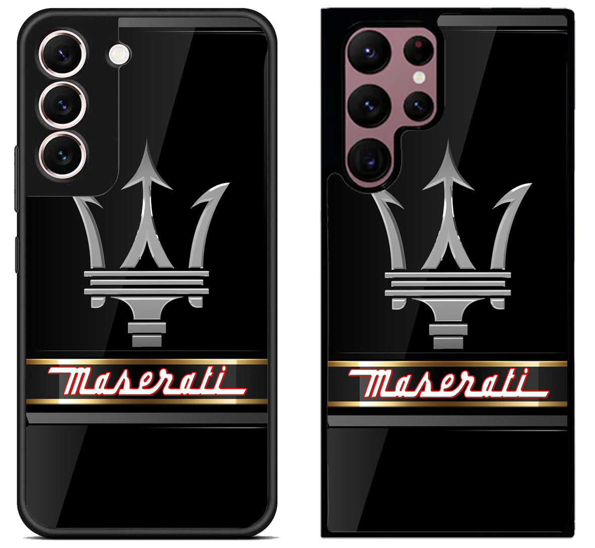 Maserati Black Metallic Samsung Galaxy S22 | S22+ | S22 Ultra Case