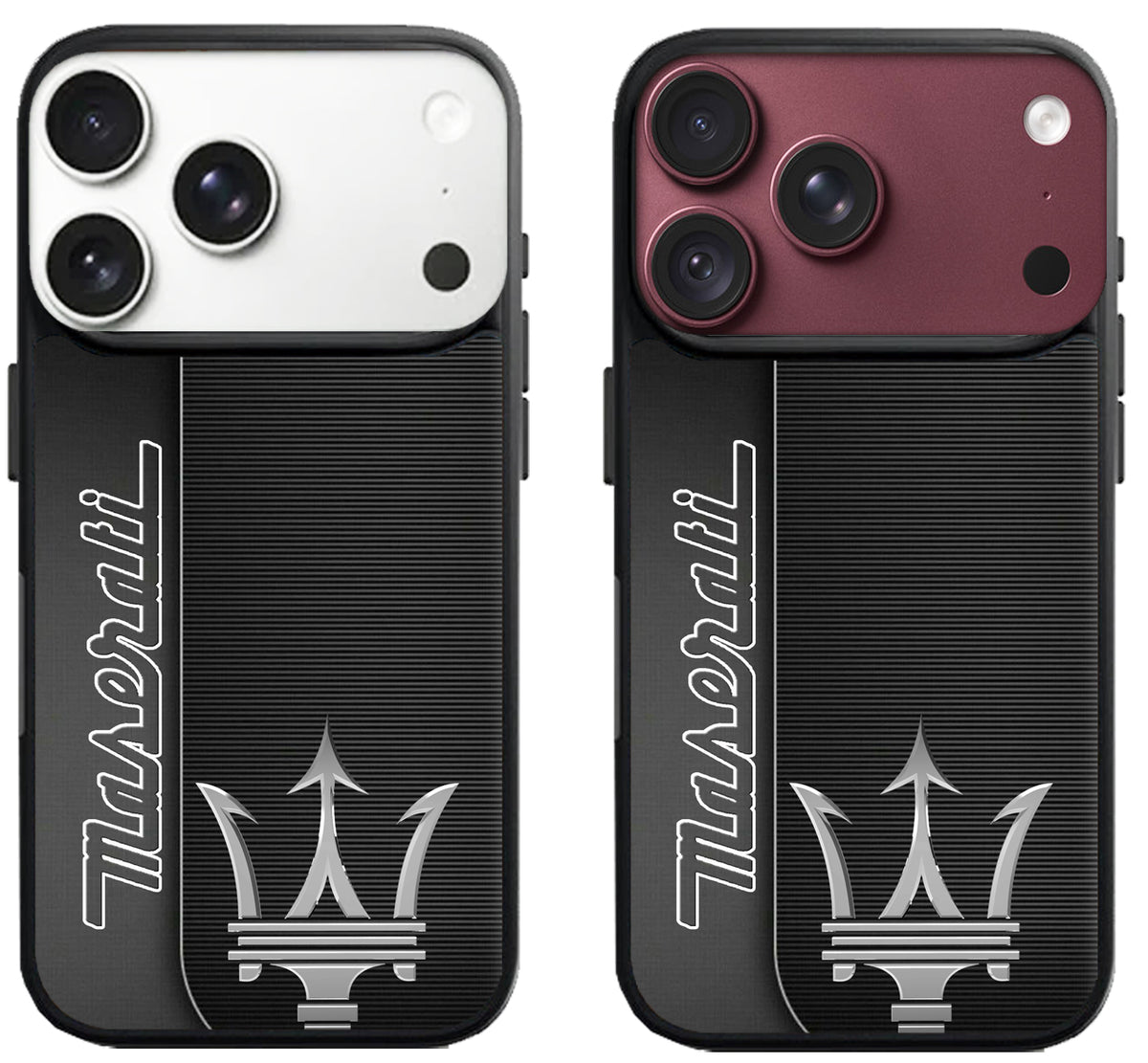 Maserati Black White iPhone 18 Pro | 18 Pro Max Case