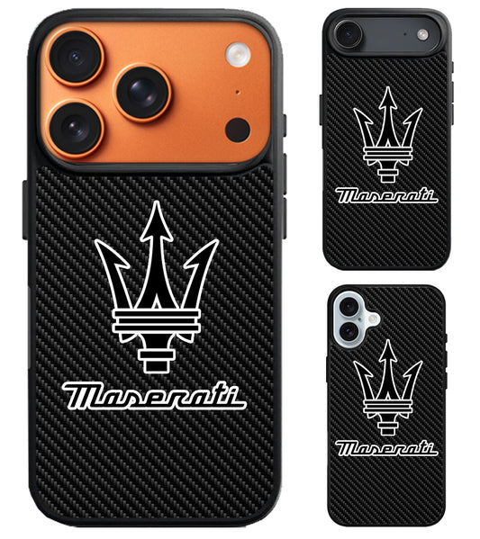Maserati Carbon iPhone Air | iPhone 17 | 17 Pro | 17 Pro Max Case