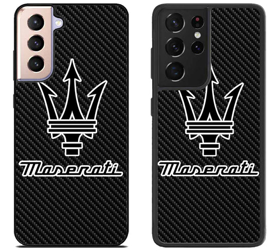 Maserati Carbon Samsung Galaxy S21 | S21 FE | S21+ | S21 Ultra Case