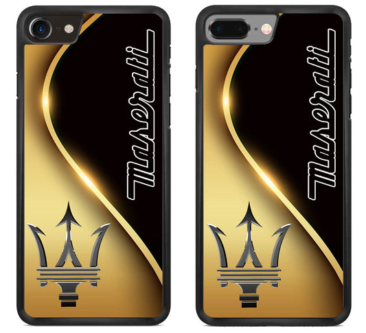 Maserati Golden Metallic iPhone 8 | 8 Plus Case
