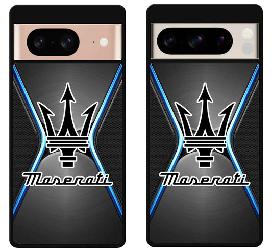 Maserati Metallic Logo Google Pixel 8 | 8 Pro Case