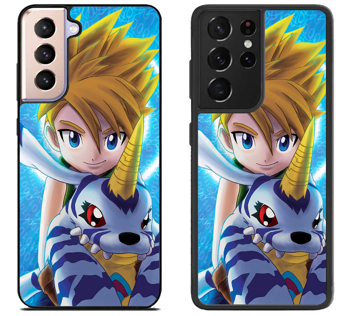 Matt & Gabumon Digimon Samsung Galaxy S21 | S21 FE | S21+ | S21 Ultra Case