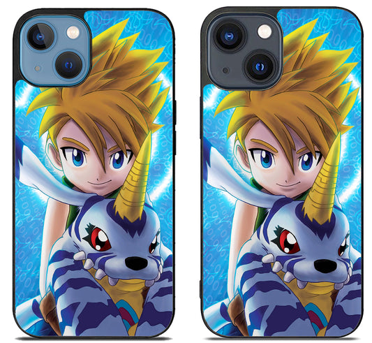 Matt & Gabumon Digimon iPhone 15 | iPhone 15 Plus Case
