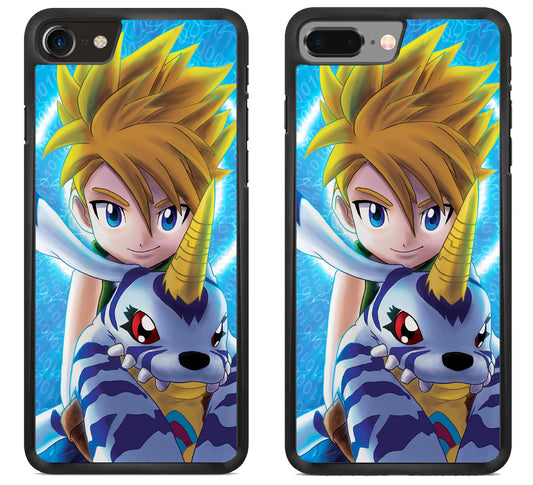 Matt & Gabumon Digimon iPhone 8 | 8 Plus Case