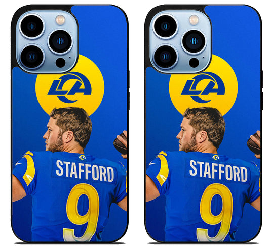 Matthew Stafford Los Angeles Rams iPhone 15 Pro | iPhone 15 Pro Max Case